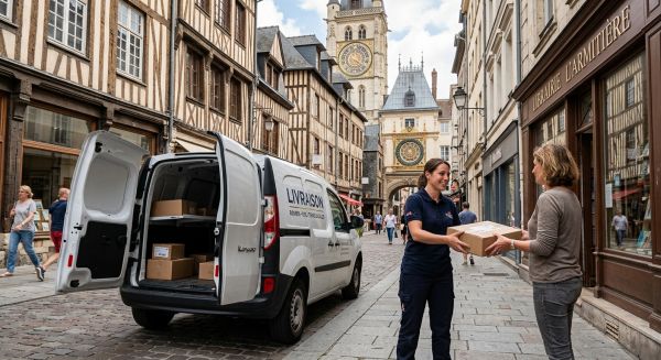 Solutions sur mesure pour votre livraison de colis à Rouen